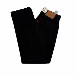 Levi’s 501 Original Fit Jeans | Black Denim Straight Leg | NWT | 29 x 30